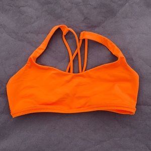 Lululemon Orange Free to Be Bra